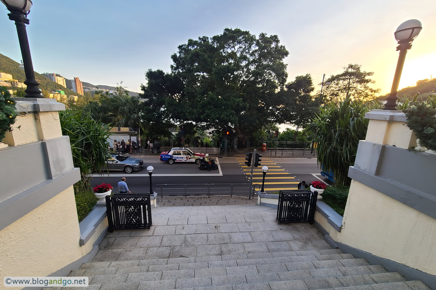 North Point to Repulse Bay - Steps Down From Former Repulse Bay Hotel